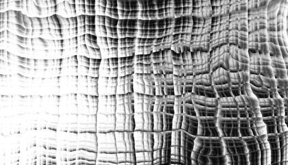 Modern abstract overlay transparent background texture with layers of black and gray transparent material in grunge lines in random geometric