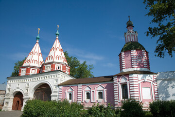 Obraz premium Russia Vladimir region Suzdal city view on a sunny summer day