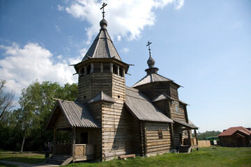 Russia Vladimir region Suzdal city view on a sunny summer day