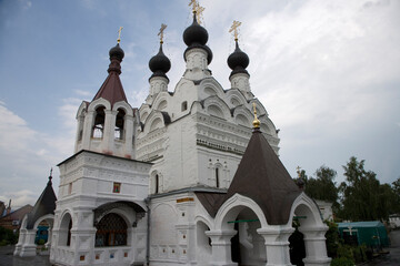 Russia Vladimir region Murom city view on a cloudy summer day