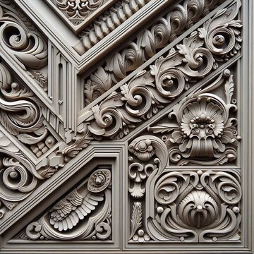  D Patterns Raised D patterns or textures on the exterior surfac