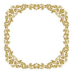 Luxury frame Ornament wedding decoration