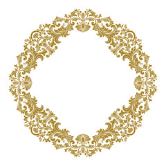 Luxury frame Ornament wedding decoration