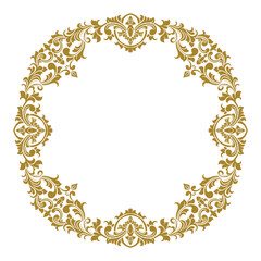 Luxury frame Ornament wedding decoration