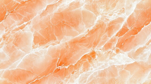 Seamless marble texture in pale peach with subtle white veins, [Abstract Background Marble], [Warm and elegant]