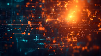 A backdrop of interconnected scientific diagrams and equations, perfect for highlighting research and discovery