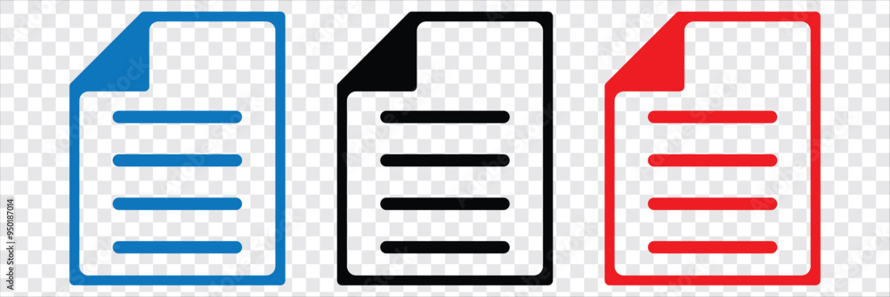 Poster pdf document icon. document vector icon isolated vector graphic. paper document page icon vector ele