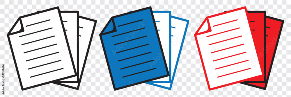 Poster pdf document icon. document vector icon isolated vector graphic. paper document page icon vector ele