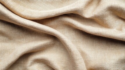 A piece of fabric with a pattern that is very light and airy. The fabric is folded and has a very soft texture