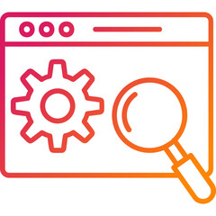 Analytical Vector Icon Design