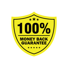 money back guarantee design. warranty sign and symbol.