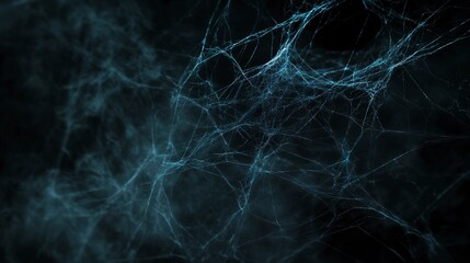 halloween spider web dark scary wallpaper on dark background