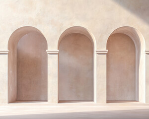 Arched Wall.