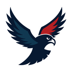 Flying eagle logo icon