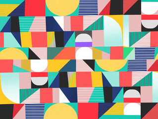 seamless geometric pattern