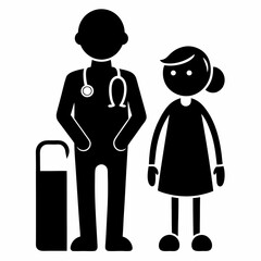 Doctor Black silhouette