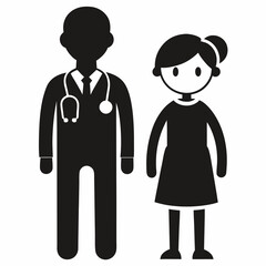 Doctor Black silhouette