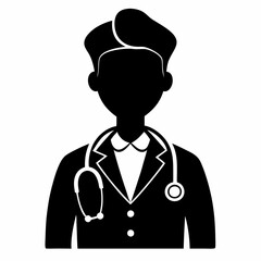 Doctor Black silhouette