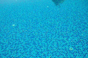 Rippled Water In the Swimming Pool