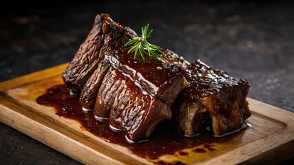 Cooked Beef Ribs