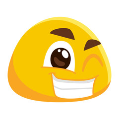 Optimistic Face Emoji