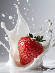 Strawberry Milk Splash