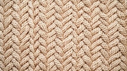 Close-up of natural burlap fabric texture.