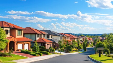 Naklejka premium Examine the role of real estate in an investment portfolio 