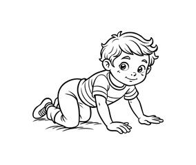 Fototapeta premium child playing with a toy