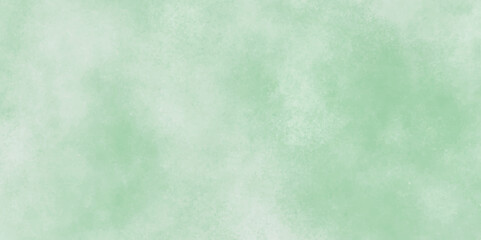 grunge light mint green watercolor background clouds texture backdrop, Abstract blue color clouds background, Vibrant mint green grunge texture with puffy and blurry natural clear clouds.