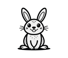 easter bunny with a background