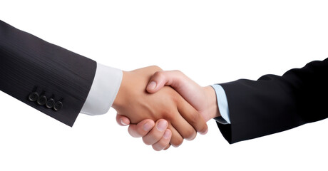 Obraz premium PNG Business handshake partnership agreement trust