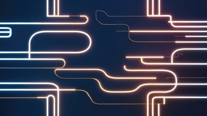 an abstract digital art piece featuring a vibrant