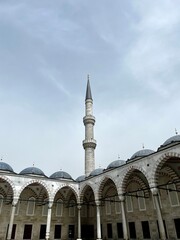 Minarete de una mezquita, Turquia