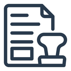 Legal Stamp for Official Documents