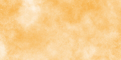 Paint leaks and ombre effects orange or brown watercolor, watercolor background textures with clouds and stains, Old paper texture with stains and scratches, Hand painted abstract cloud texture.