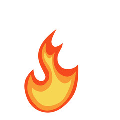 Burning Fire Vector Illustration