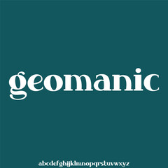 modern futuristic alphabet vector set