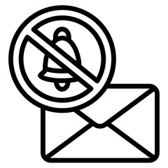 Email Unsubscribe Icon