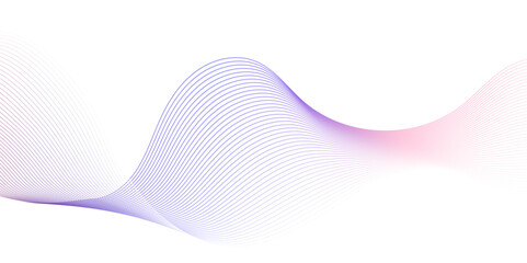 Vector digital wave modern carve blend stripe line flowing technology white and pink line glowing element moving creative concept science technology crate for thin texture vector background.