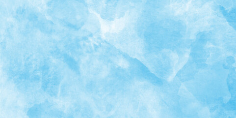 Horizontal abstract blue watercolor lines, waves, texture,Blue watercolor background for textures background,Blue background. The summer sky is colorful clearing day and beautiful,