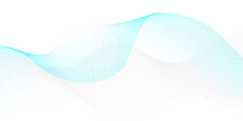 Vector white and blue digital wave modern carve blend stripe line flowing technology white line glowing element moving creative concept science technology crate for thin texture vector background.