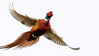 common ring neck or necked pheasant - Phasianus colchicus -native to Asia and parts of Europe like the northern foothills of the Caucasus and the Balkans. introduced as a game bird elsewhere