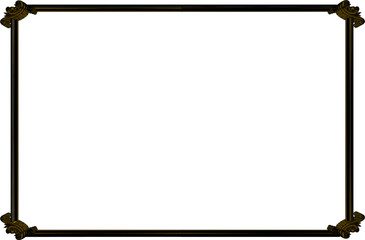 Vector sketch illustration of classic vintage pattern background frame decoration design