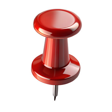 recommend clip art: High-Resolution Red Pushpin Isolated on transparent Background