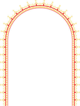 Durga Puja Border Decorations Durga Puja Frame Durga Puja Background	