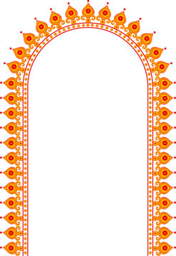 Durga Puja Border Decorations Durga Puja Frame Durga Puja Background