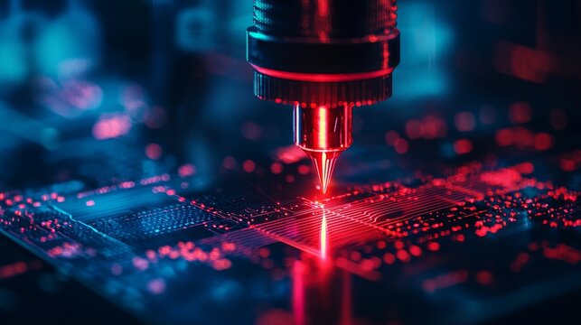 Laser optics in measurement, highlighting their use in accurate distance measurement, 3D scanning, and alignment