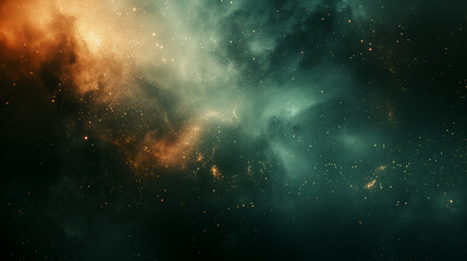 Naklejka premium Epic background with stars and energy waves.