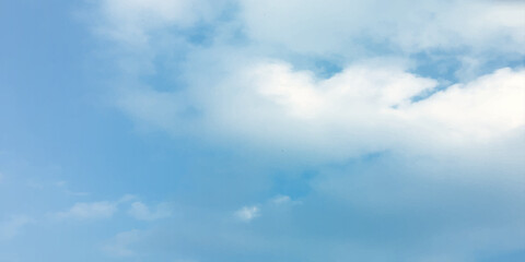 sunny sky blue light watercolor background. Aquarelle painting brush effect card paper textured canvas cloudy smoke space for text, entertaining card, template. aquamarine color graphics illustration